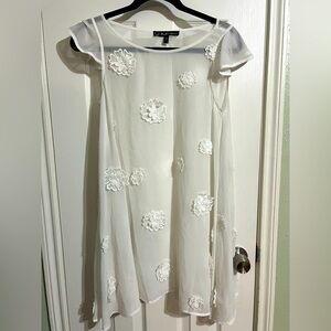 Sheer white Dress